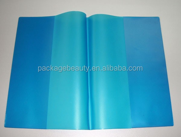 School Easy Use Colorful PVC Book Protector PVC Plastic Book Cover