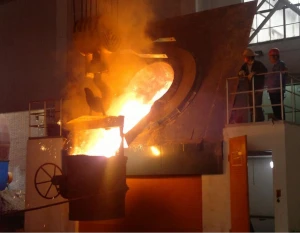 Scrap metal induction melting furnace can be used for steel billet production and die casting