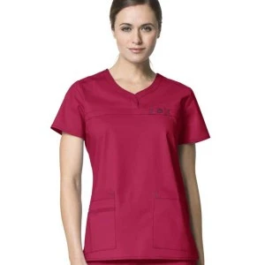 Scrub-Polyester/Rayon/Spandex New Style Fashionable Nurse Uniform
