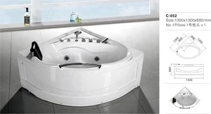 Sector Inflatable Adult luxury Massage Jetted Spa Bath Tub Bathtub on sale for Fat 2 People in Ghana