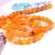 Import Semi-Precious Loose Bead Round Striped Agate Stone Gemstone Beads For Jewelry Making from China