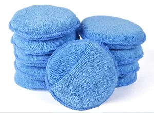SEQ 2023 Hot sale customized size microfiber wax applicator pad