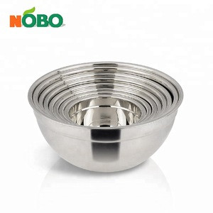 Set of 9 Hottest Stackable Salad Bowl Stainless Steel Mixing Bowl with Tight-fitting Lid