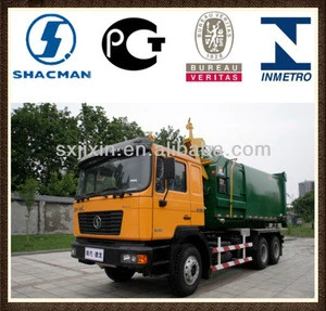 shacman 6x4 diesel garbage truck for sale