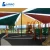 Import Shelter gardens steel structure membrane tent square membrane and steel structure tent from China