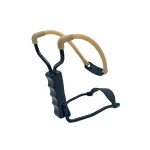 Shooting Slingshot Outdoor Hunting Flat Rubber Bands Wrist Support  Folding Slingshot