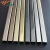 Silver Gold Stainless Steel Profile C Channel U Channel