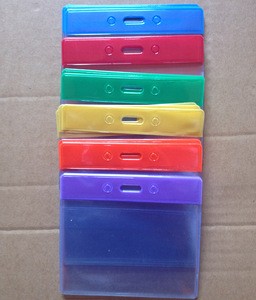 Simple Design Plastic Card Holder For Office Workers