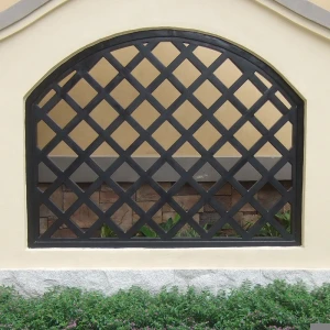 Simple iron morden window grill design for sliding window