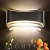 Import Simple modern new led creative wall lamp hotel living room aisle project interior lamp bedroom bedside decorative lamp from China