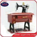 Simulation Hand Crank Sewing Machine Music Box
