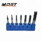 Single Flute Bits Milling Cutter Corner Radius End Mill Cnc Cutter For Acrylic