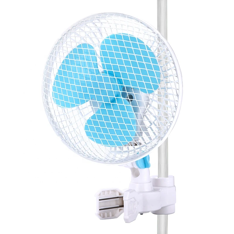 SINOWELL 6 Inch Oscillating Clip Fan for Indoor Grow Tent