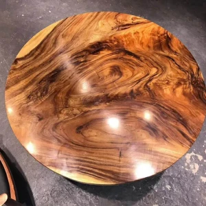 Slab Dining Table Solid Wood Thick Slab table Natural edge slab table