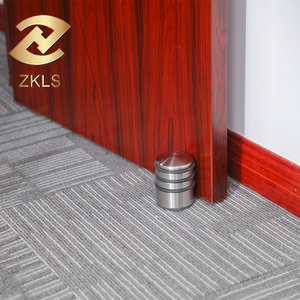 Sliding Draft Stainless Steel Door Stopper With Rubber Ring