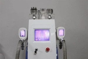 Slim Cool Cellulite Removal 3 handles Cryo Laser RF Cavitation Fat Freezing Equipment