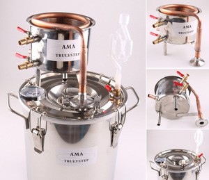 Small Capacity 10L Stainless Steel Essential Oil Distillation Equipment