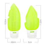 Small Capacity Shampoo Storage Bottle  Plane Portable Silicone Travel Bottle Kit