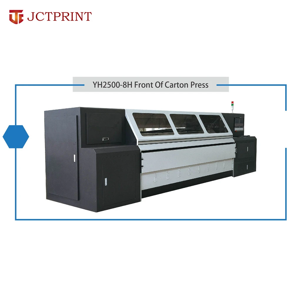 Small inkjet cardboard printer carton box printing machine