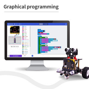 Buy Smart Robot Car Kit For Kids For Micro:bit Bbc Programmable Toys ...