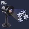 Snow Outdoor Holiday Waterproof Landscape laser Projector Lights