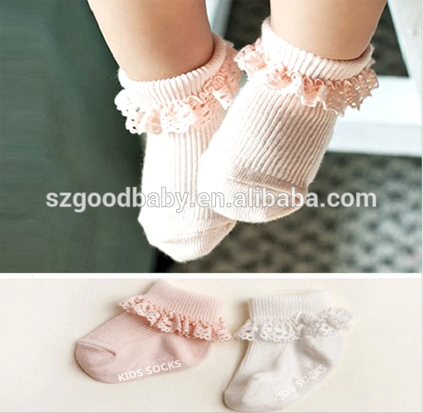 Socks Short and 0-3 Years Age New Born Baby Lace Socks