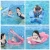 Import Solid Non-inflatable Baby Swimming Ring floating Float Lying Swimming Pool Toys Bathtub For accessories Swim Trainer Sunshade from China