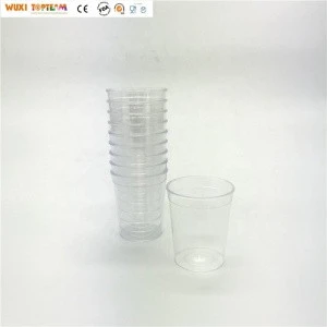 Souffle Sauce Portion Cup Plastic Disposable White Customized Logo Packing Pcs Color Freight Feature