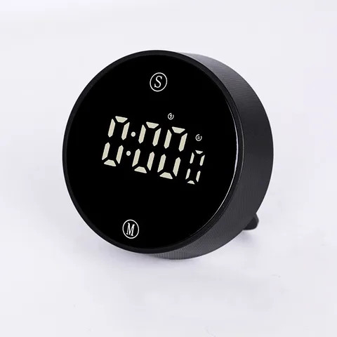Buy Sound Adjustable Magnetic Round Counting Timer Cooking Alarm Clock ...