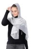 Splicing Chiffon Women Hijab Diamond Scarf Shawls Plain Simulation Silk Pray Headscarf