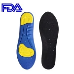 Sports Insoles Massaging Gel Arch Support Orthotics Insoles Heel Pain Plantar Fasciitis Relief Best Shock Absorption Insole