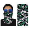 sports teams soft fabric tubular face scarf mask camo bandana