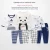 Import Spring and summer new children&#x27;s underwear set thin summer cotton long sleeve children&#x27;s wear baby pajamas from China