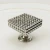 Import square rhinestones metal alloy furniture cabinet knobs,drawer handle from China