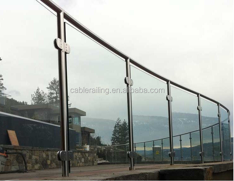 Round Railing Clamps Buy Square & Round Stainless Steel Glass Clamps Round Glass Clamp ...