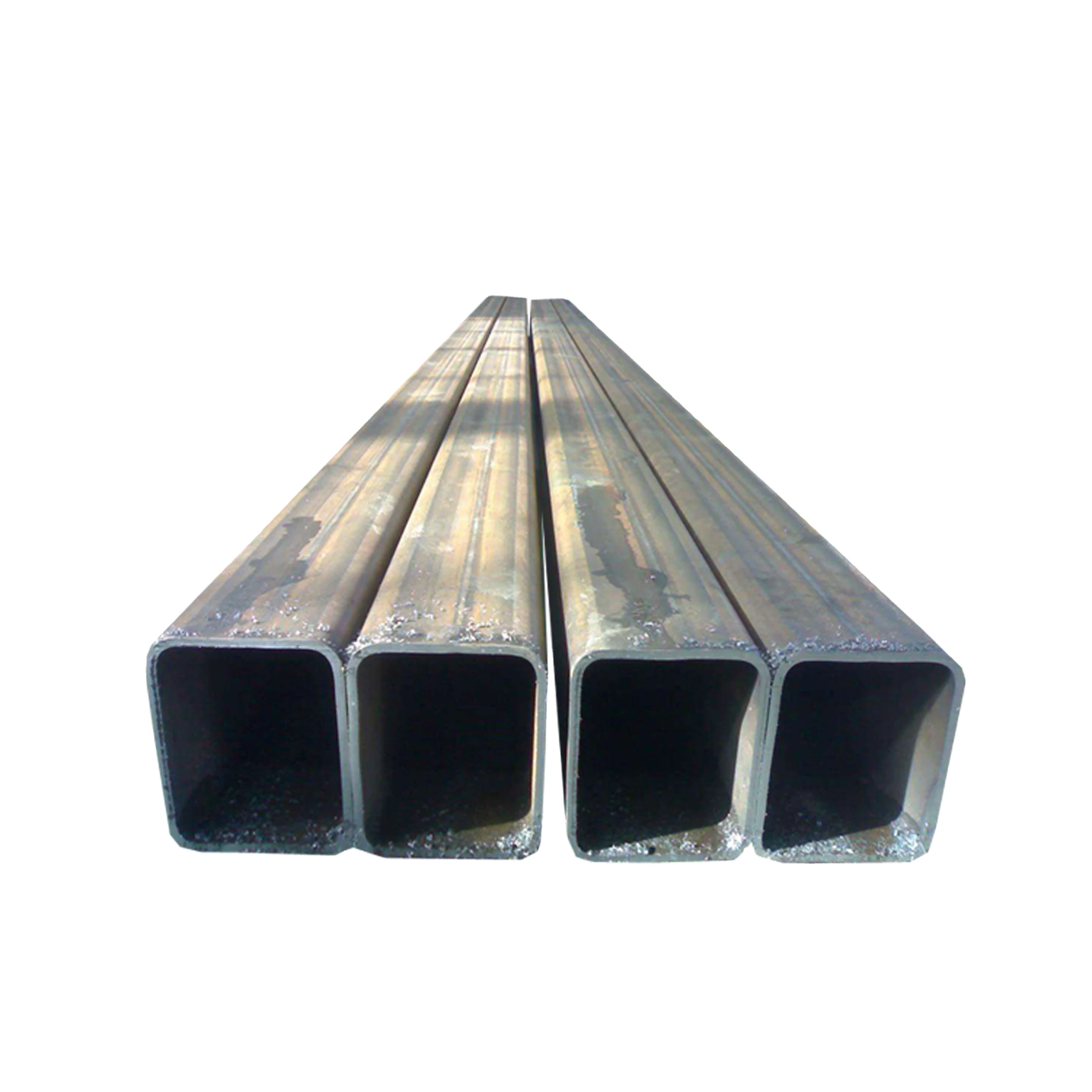 square structure steel pipe Q345b Q345d structure rectangle iron tube price per ton