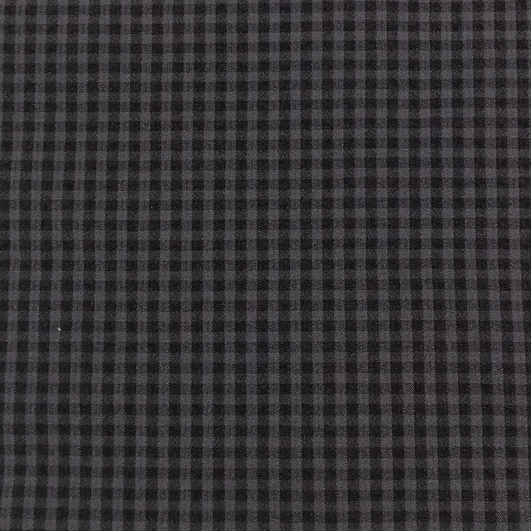 SS 100%Polyester seersucker check fabric for shirts &amp; blouses