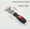 stainless / plastic multi function putty knife scraper