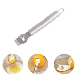 Stainless Steel Cheese planes Citrus Lemon Zester Grater with Channel Knife
