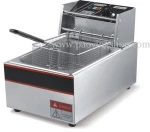 Stainless Steel Commercial Countertop 110v 220v Electric 6L Deep Fryer