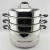 Import Stainless steel commercial steamer 3 layer multi-function saucepot from China