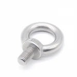 Stainless steel lifting ring screw din 580 eye bolt screw ring furniture hardware stainless steel t bolt