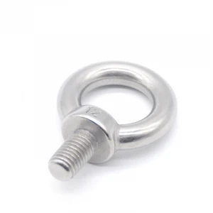 Stainless steel lifting ring screw din 580 eye bolt screw ring furniture hardware stainless steel t bolt