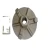 Import steel tie nut for concrete formwork galvanized or paint wing nut for construction tir rod system from China