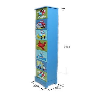 Storage case for kids New design  Wooden kids drawers Storage cabinet Children