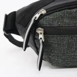 Stylish Man Polyester Sports Gym Hiking Shoulder Running Belt Bag Fanny Pack