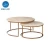 Import Stylish Stainless Steel Side Coffee Table with Marble Top from China