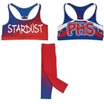 sublimation reversible cheer practice training dancewear