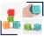 Import super september 3D solid squeeze bricks toy baby soft plastic building blocks from China
