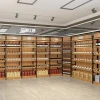Supermarket Shop  cigarette display And Wine Display Cabinet Convenience Store wooden display racks win rack shelf